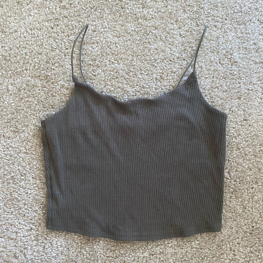 Garage cropped tank top